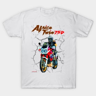 Africa twin xrv 750 Vintage T-Shirt
